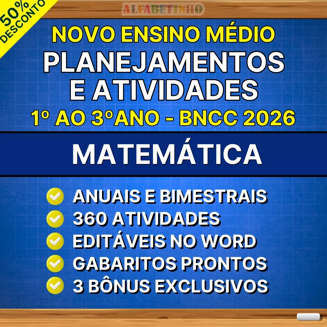 Planejamentos e Atividades Novo Ensino Médio Matemática Recursos Pedagógicos - Ensino Médio