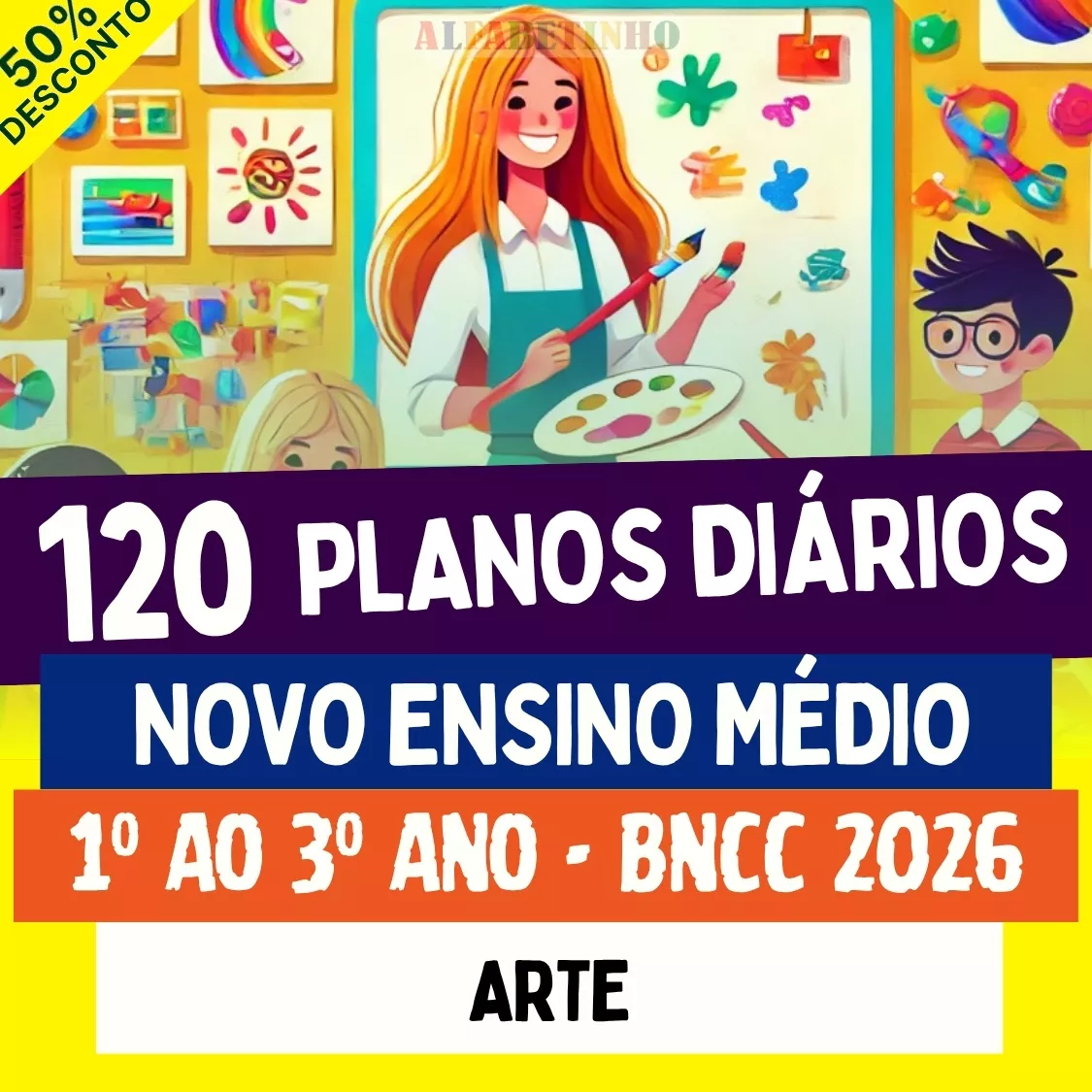 Planos Diários - Ensino Médio - Arte Recursos Pedagógicos - Ensino Médio