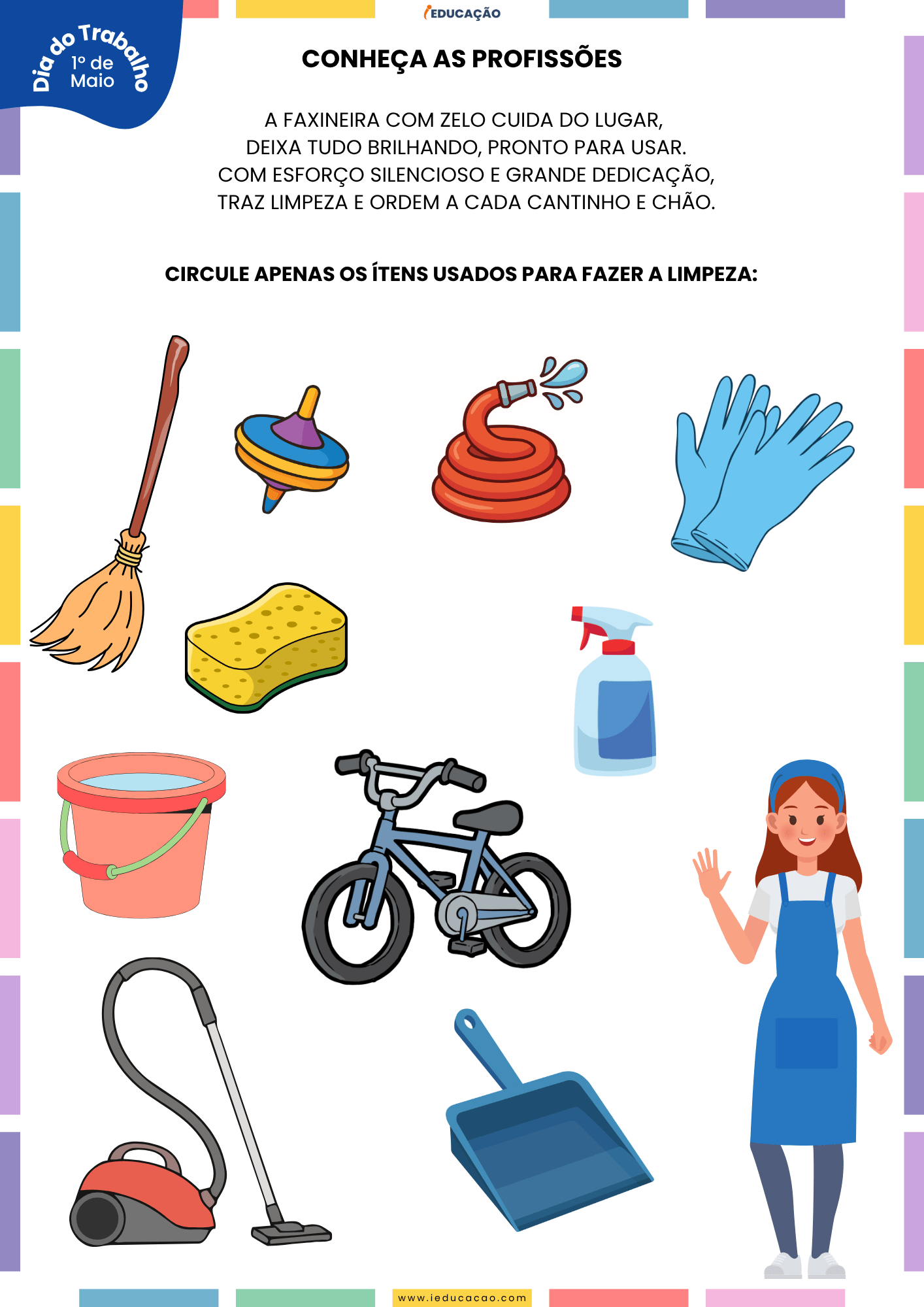 Atividades do Dia do Trabalho Para Educação Infantil Atividades do Dia do Trabalho Para Educação Infantil