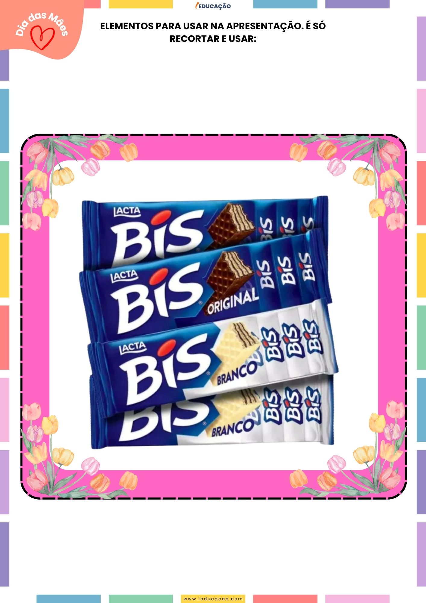 Músicas do Dia das Mães Com Coreografia e Letras para Imprimir Músicas do Dia das Mães para imprimir - Elementos para apresentação do dia das Mães - Chocolate bis