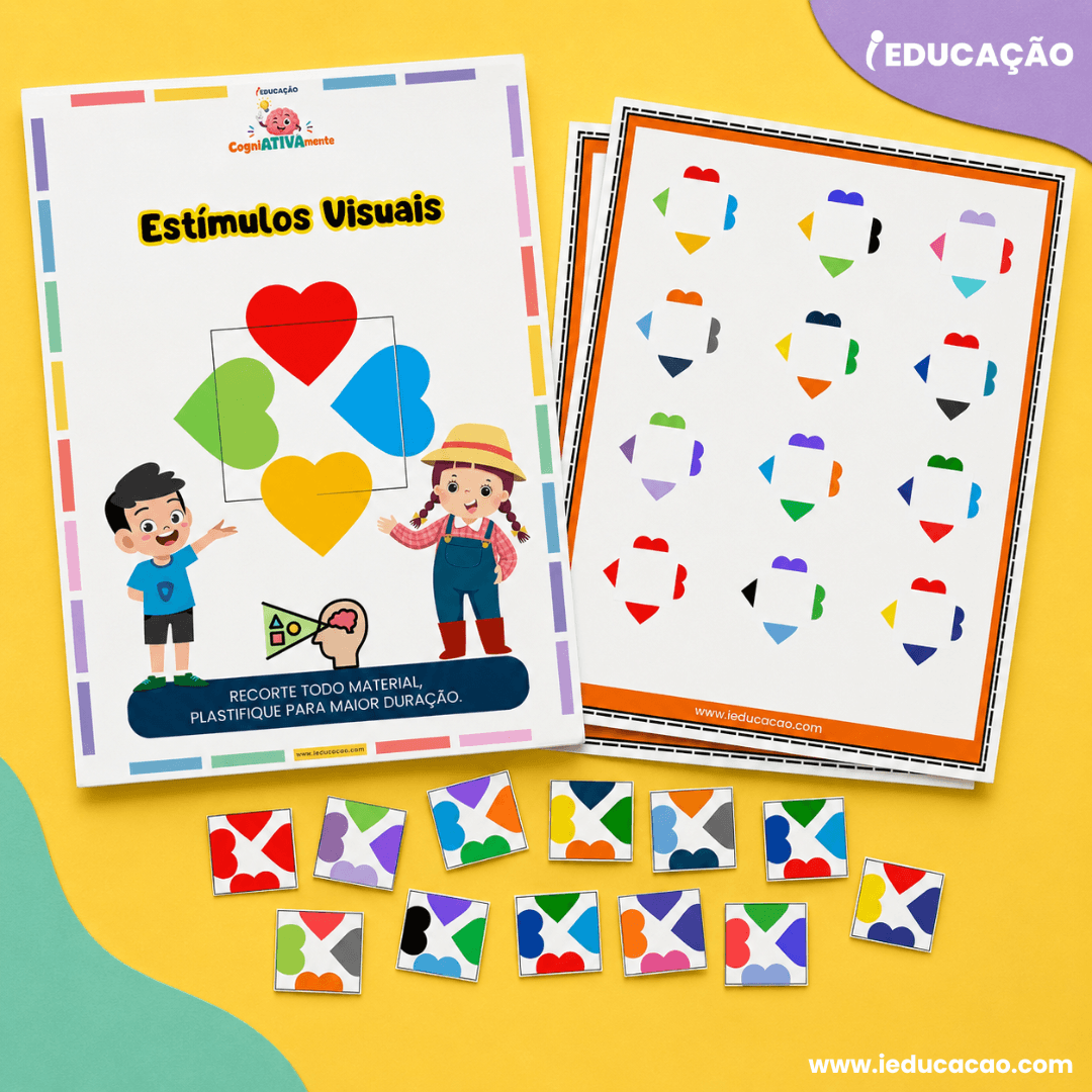16 Jogos Pedagógicos para Habilidades Cognitivas e Raciocínio Lógico nas Férias Jogo Pedagógico para Imprimir - Jogo Educativo de Estímulos Visuais para Crianças - Jogos para Educação infantil - Atividades lúdicas para Habilidades Cognitivas - Jogos Pedagógicos para Habilidades Cognitivas e Raciocínio Lógico