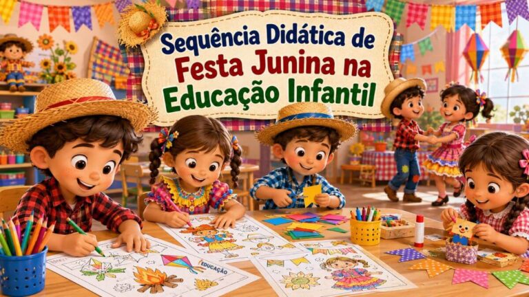 Sequência Didática de Festa Junina + Plano de Aula + Recursos Grátis
