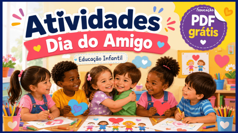 Atividades Sobre o Dia do Amigo na Educação Infantil Para Imprimir