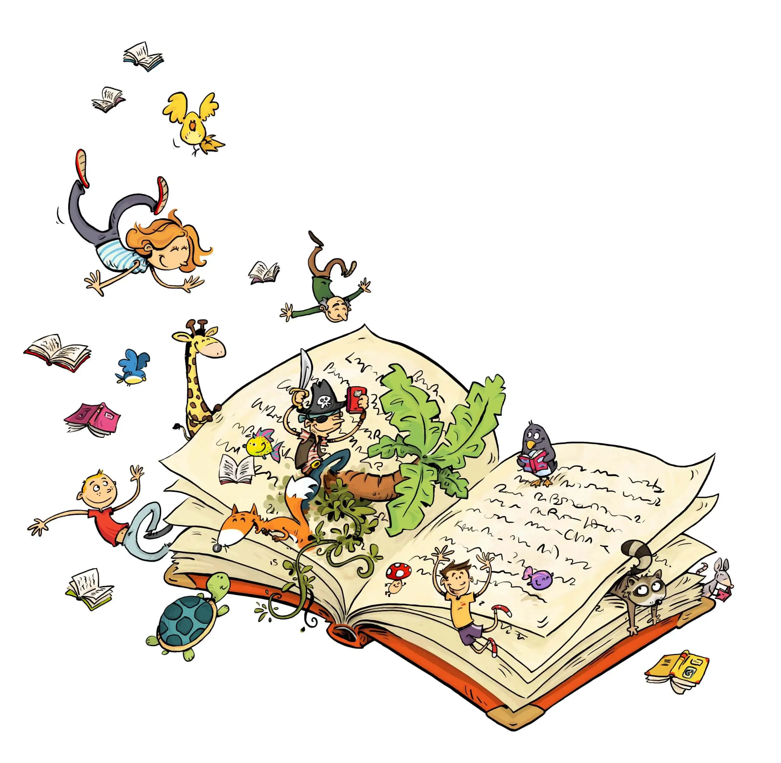 Usando Histórias Infantis para Enriquecer o Ensino em Casa e na Escola -  livro mágico de contação de histórias